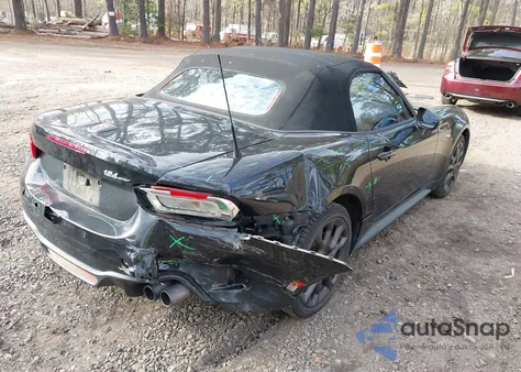 2017 Fiat 124 Spider Elaborazione Abarth from USA, damaged, VIN JC1NFAEK1H0108575